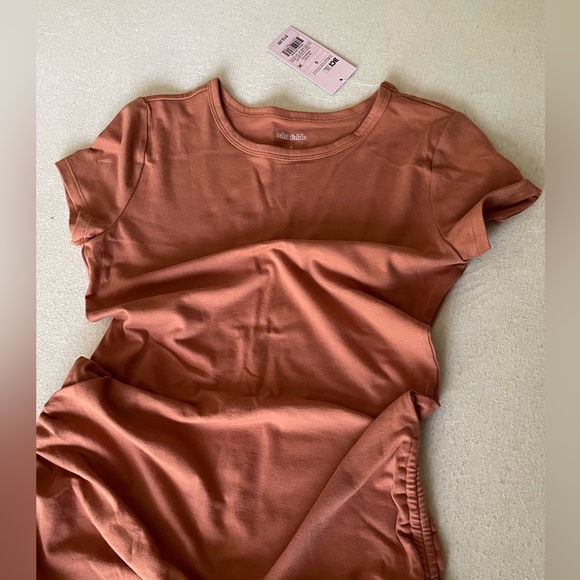 nwt wild fable ruched side tshirt dress - Picture 2 of 4